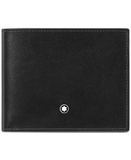 Кошелек Montblanc Meisterstück из кожи, черный