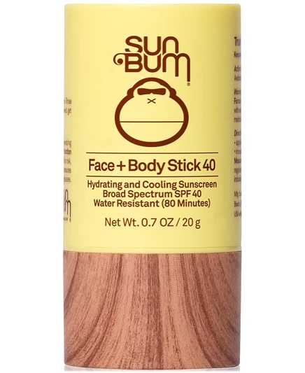 Солнцезащитный стик Sun Bum SPF 40 для лица и тела, 20 г