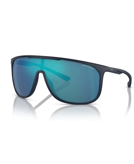 Мужские солнцезащитные очки Armani Exchange, зеркальные AX4137SU