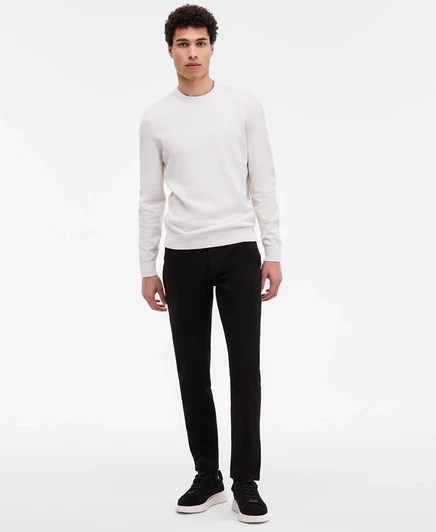 Мужские брюки Hugo Boss Hugo 634 прямого кроя, черные