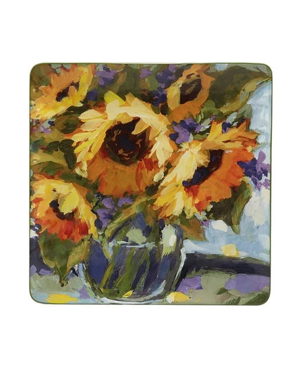 Сервировочное блюдо Certified International Sunflower 32 см