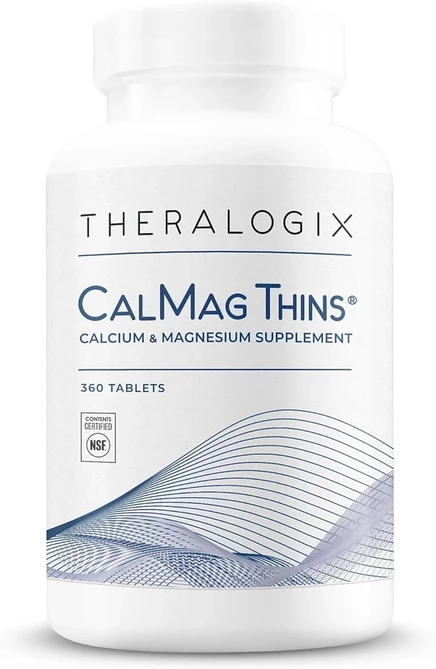 БАД Theralogix CalMag Thins 200 мг Ca/50 мг Mg, 360 таб