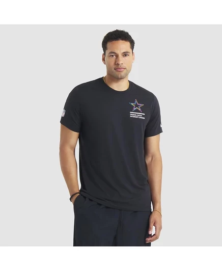 Мужская футболка Nike Dallas Cowboys 2025 Dri-FIT, черная