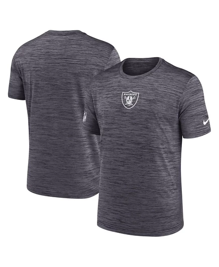 Мужская футболка Nike Sideline Velocity Raiders, черная