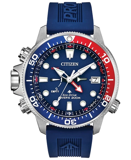Мужские часы Citizen Eco-Drive Promaster Aqualand 46 мм, синие