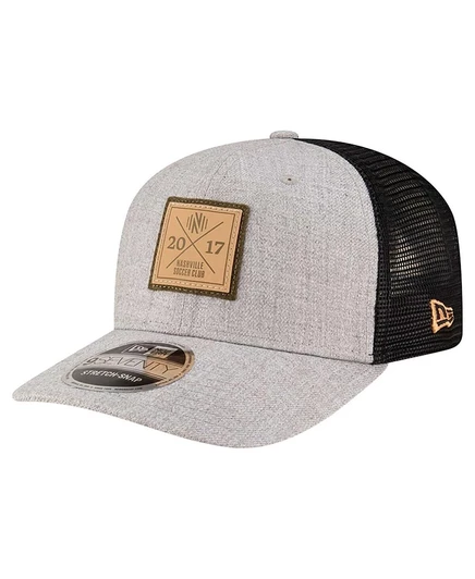 Мужская бейсболка New Era 9SEVENTY Nashville SC, серая