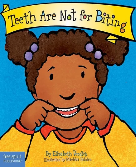 Картонная книга «Teeth Are Not for Biting»