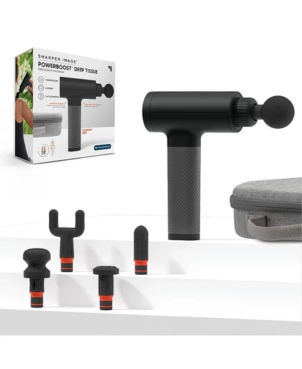 Массажер Sharper Image Powerboost 3.0 глубокий, черный
