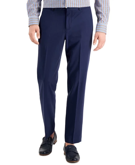 Мужские брюки Perry Ellis Portfolio Modern-Fit Stretch, синие