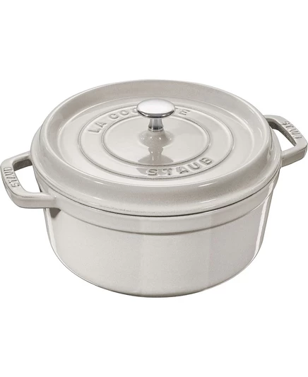Чугунный кокот Staub 6,6 л, белый