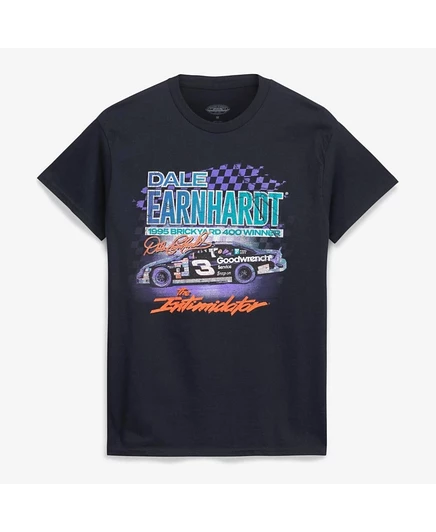 Мужская футболка Checkered Flag Dale Earnhardt 1995, черная