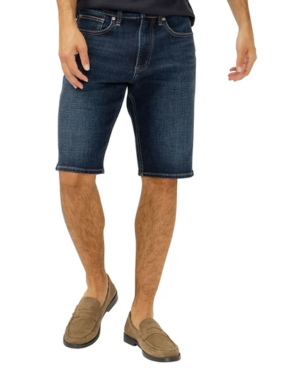 Мужские короткие синие джинсы свободного кроя Zac от Silver Jeans Co.