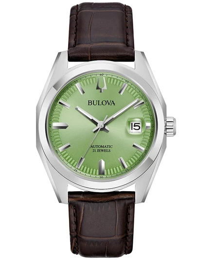 Мужские часы Bulova Surveyor, 39 мм, автомат, коричневые