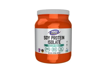 Изолят соевого белка NOW Foods, 1,2 фунта, без цвета