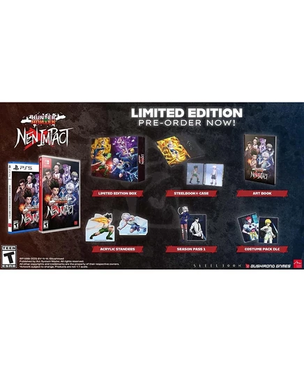 Видеоигра KOEI TECMO Hunter x Hunter: Nen Impact для Switch