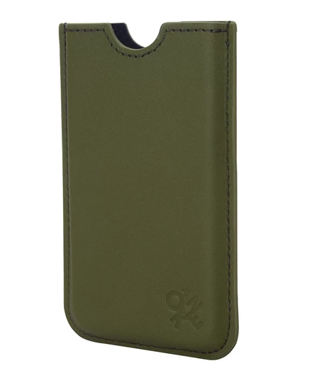 Женский чехол Token для iPhone 4/4S кожаный, зеленый