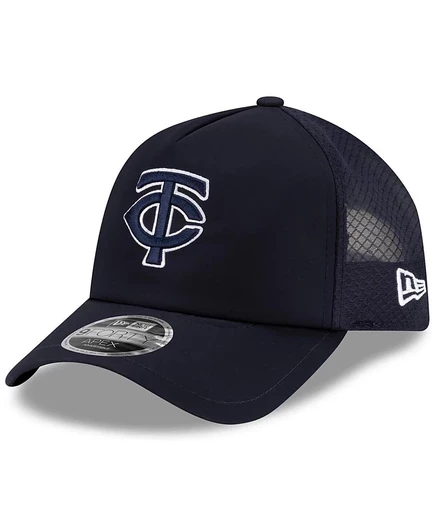Мужская кепка New Era Apex 9FORTY Twins, синяя