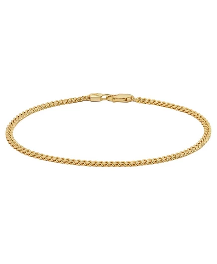 Мужской браслет Vincero Curb Chain, позолота, золотой