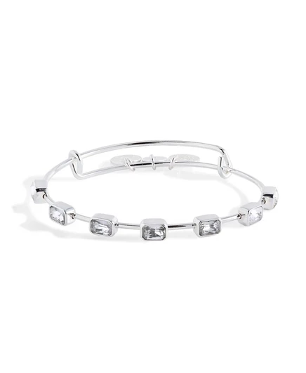Браслет Alex and Ani с камнями апреля