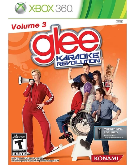 Игра Konami Karaoke Revolution Glee Volume 3 для Xbox 360