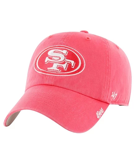 Женская кепка '47 Brand 49ers Luminance, красная