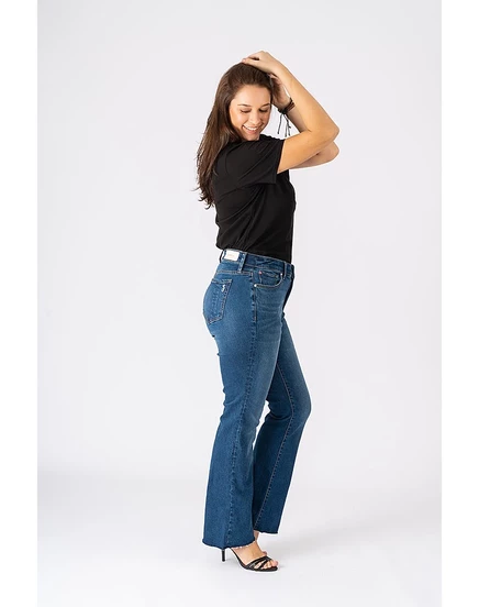 Женские джинсы SLINK JEANS High Rise Bootcut, 32″, синие