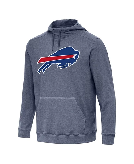 Мужская толстовка Antigua Buffalo Bills с капюшоном, тёмно-синяя
