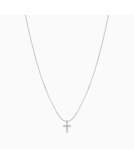 Золотое колье Weiss Cross с покрытием из стерлингового серебра для повседневной носки