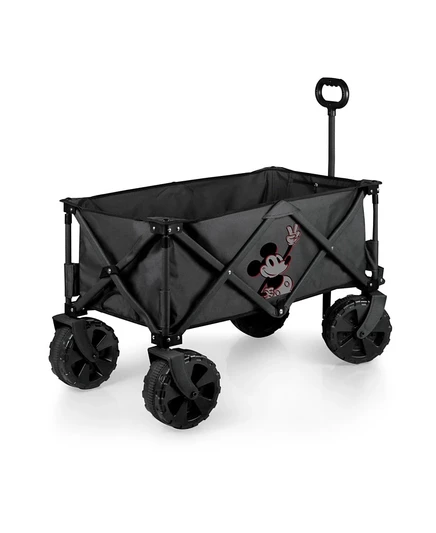 Садовая тележка Picnic Time Adventure Wagon Elite, черная