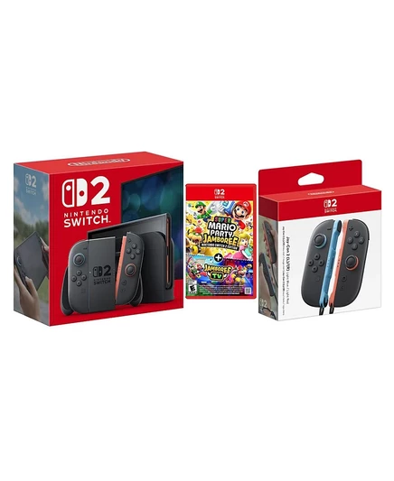 Консоль Nintendo Switch 2 с Mario Party Jamboree, серая