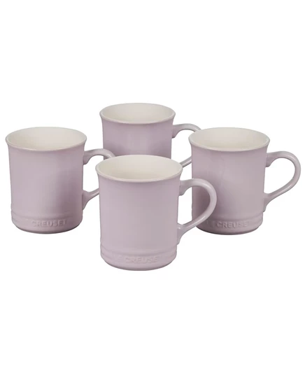 Кофейные кружки Le Creuset 4 шт. 414 мл, розовые