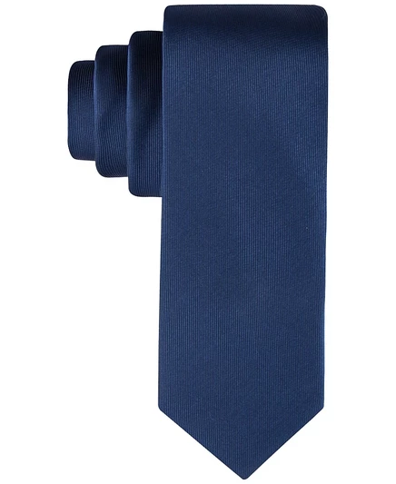  Мужской однотонный галстук Unison blue