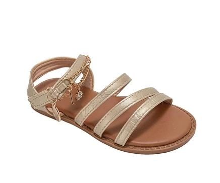 Сандалии для девочек Bebe Fashion Sandals с цепочкой, золотистые