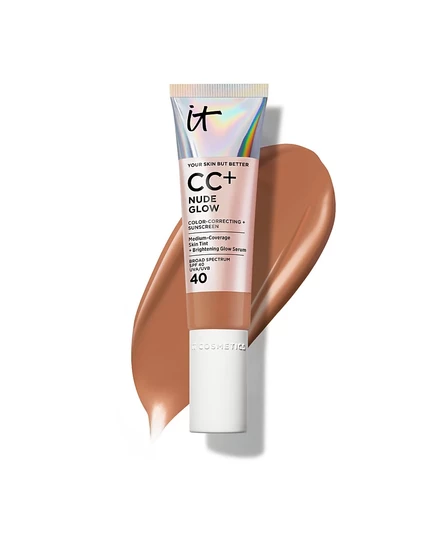 Тональный крем IT Cosmetics CC+ Nude Glow, глубокий