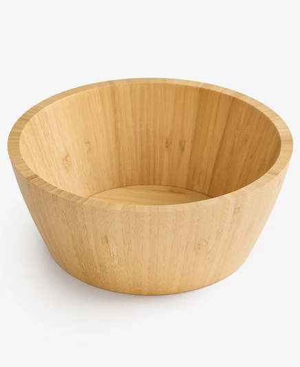 Чаша Arch Studio Bamboo Prep Bowl, бамбук, коричневая