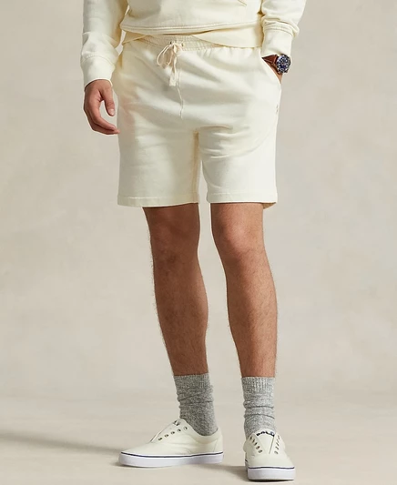 Мужские шорты Polo Ralph Lauren Loopback 16,5 см, белые