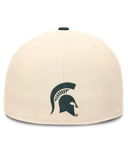 Мужская приталенная шляпа Nike Natural Michigan State Spartans Prime Time True Performance от Nike natural