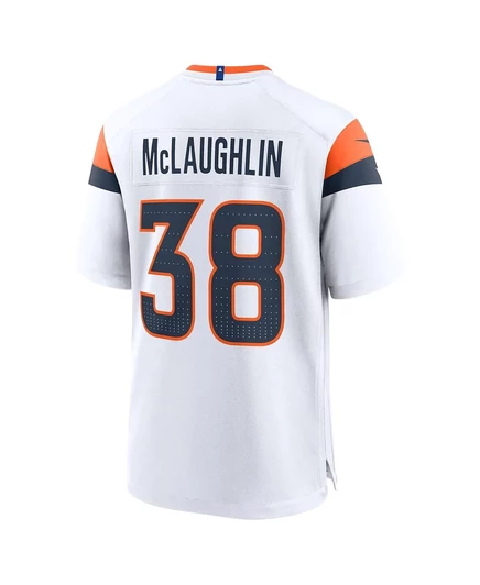 Мужская игровая майка Nike Jaleel McLaughlin белого цвета от Денвер Бронкос white