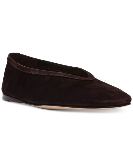  Женские туфли-лодочки Leni с острым носком chocolate suede