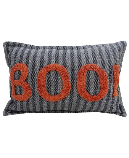 Декоративная подушка Vibhsa «Halloween Boo», 61×36 см, разноцветная