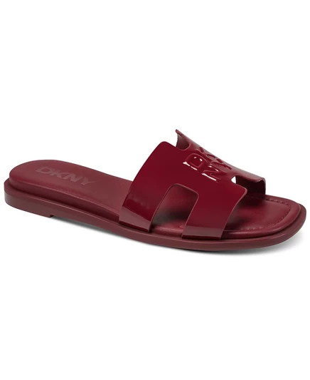 Женские плоские слайд-сандалии DKNY Columba, красные
