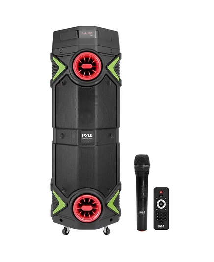 Портативная акустика Pyle PPHP2894B 2×8″ Bluetooth с микрофоном, черная