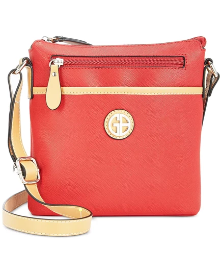  Кроссбоди Saffiano North South, созданное для Macy's  haute red