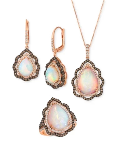 Комплект украшений Le Vian Neopolitan Opal, золото 585