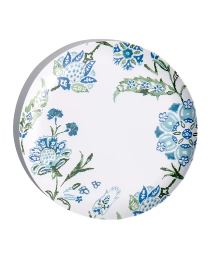 Обеденные тарелки Abode Homewares Hana Ikat 26,7 см, набор 6, синие