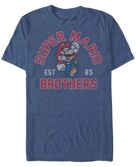 Мужская футболка Fifth Sun Super Mario Brothers 1985, синяя
