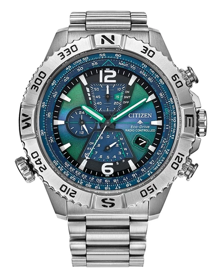 Мужские наручные часы Citizen Promaster Navihawk Limited, 48 мм, серебристые