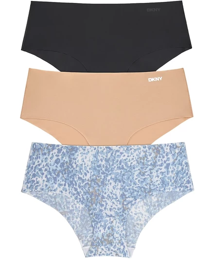 Женские хипстеры DKNY DK5028BP3, 3 шт., черный/свечение/дикий узор