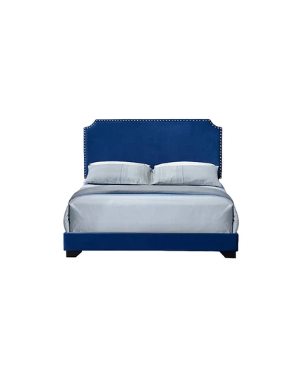 Кровать Acme Furniture Haemon, двуспальная, синяя