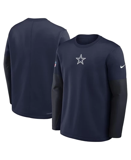 Мужская футболка Nike Therma-FIT Dallas Cowboys, синяя